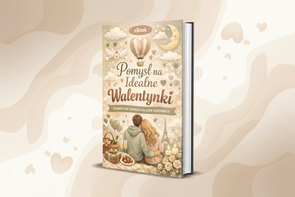 E-book na abstrakcyjnym tle