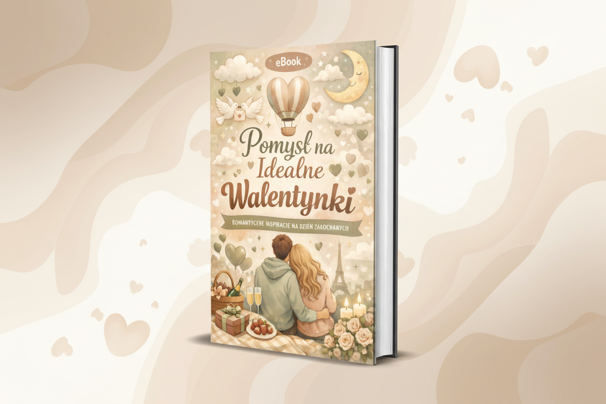 E-book na abstrakcyjnym tle