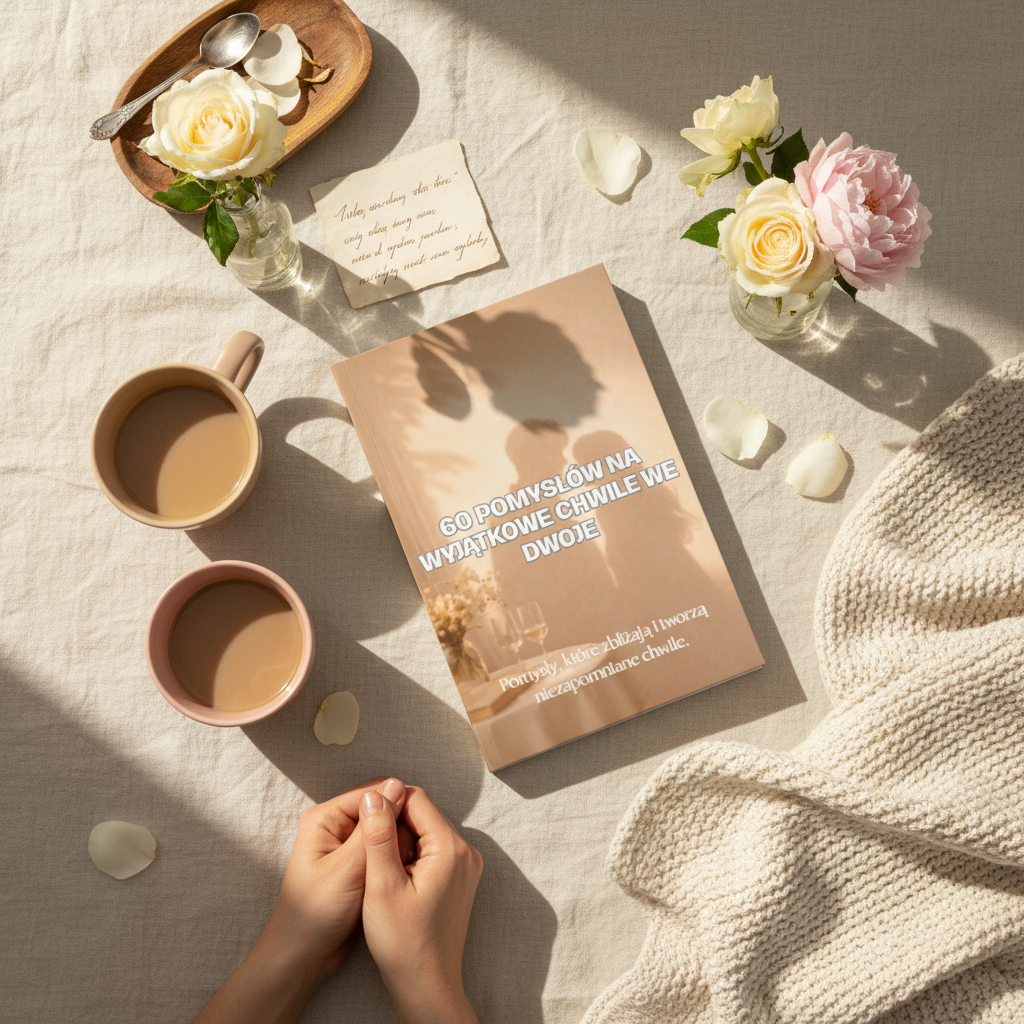 Flat lay pełen emocji